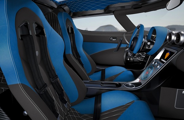 The Hog Ring - Auto Upholstery Community - 2013 Koenigsegg Agera R Interior 1