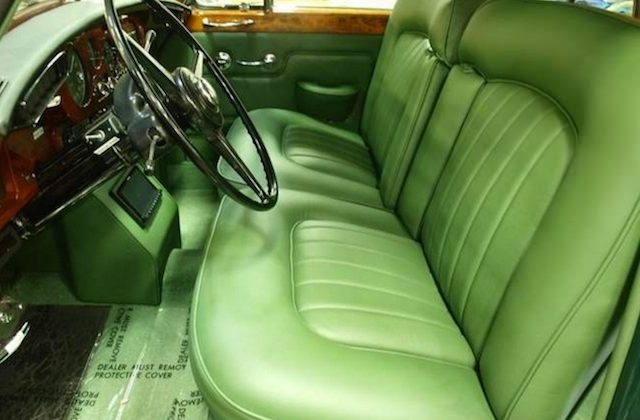 Auto Upholstery - The Hog Ring - Gillin Auto Interiors - 1963 Rolls-Royce Silver Cloud